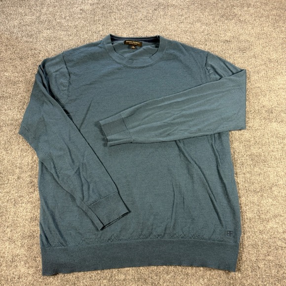 Banana Republic Other - Banana Republic Crewneck Merino Wool Blue Sweater Size XL Quiet Luxury